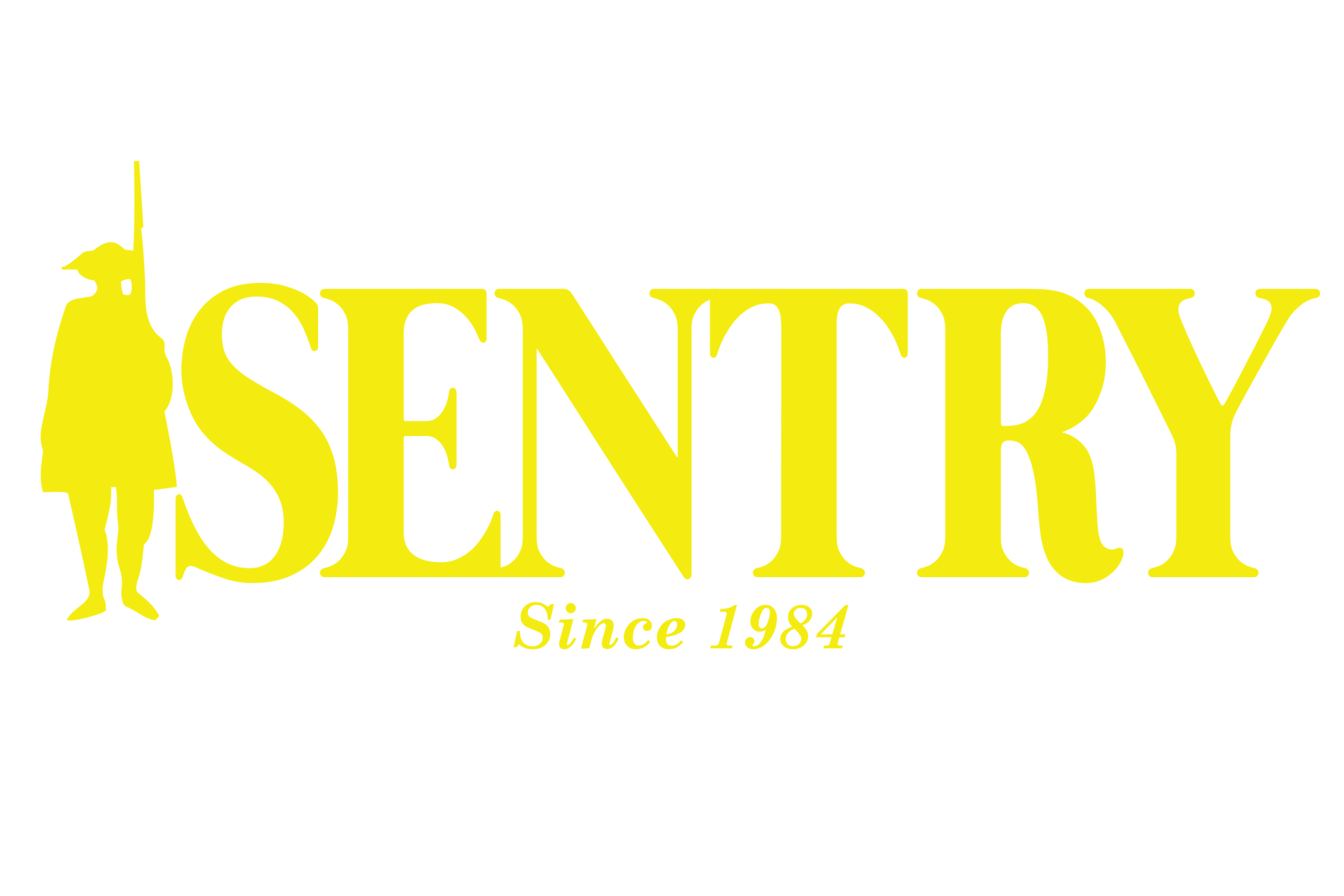 Sentry logo yellow