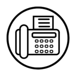 fax machine icon