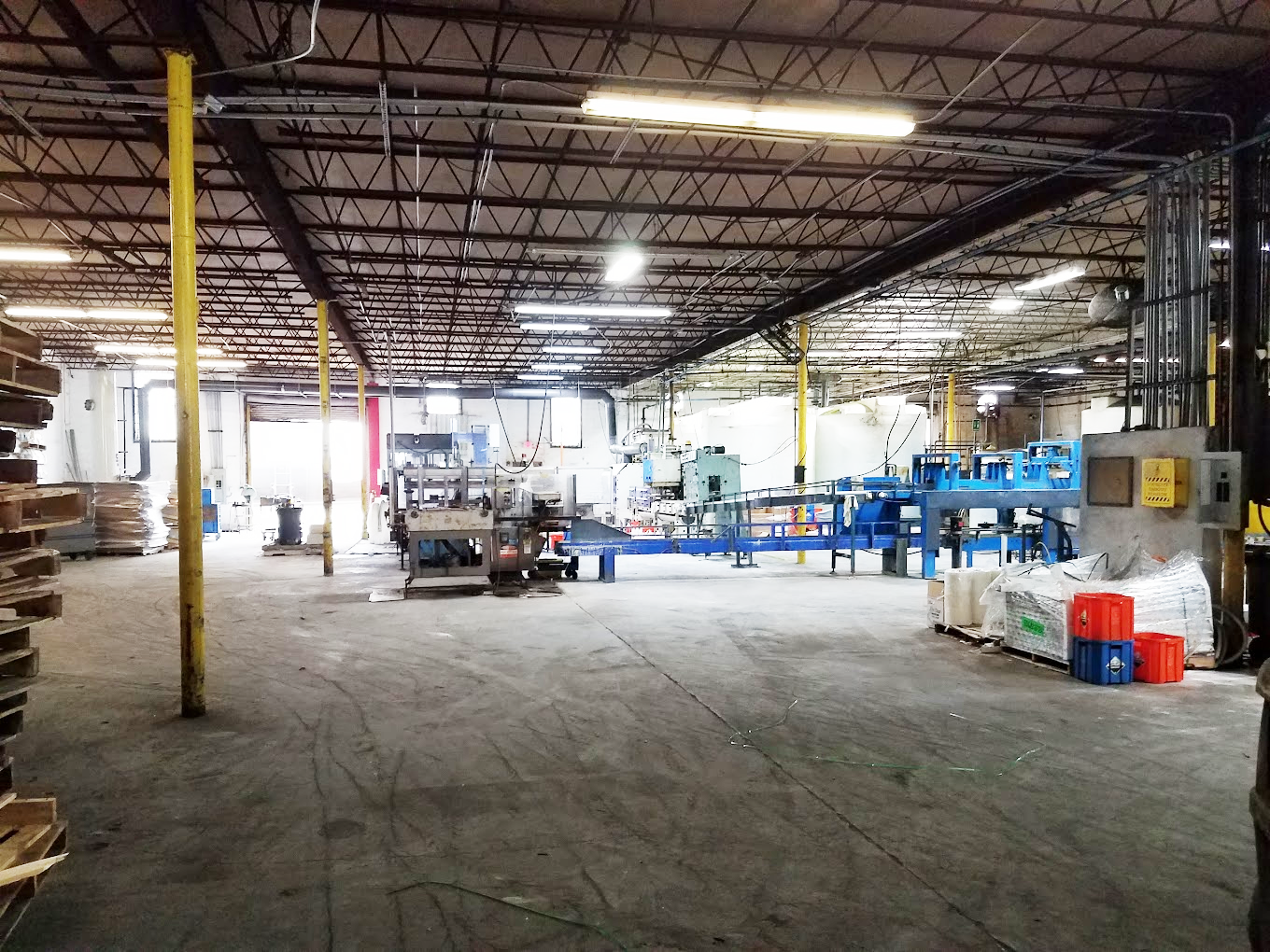 sentry industries production plant and equipment